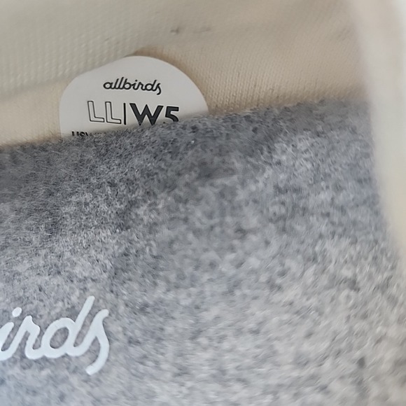 Allbirds W5 Lounger Lift Stony Cream‎ Platform Slip On Sneakers - Picture 6 of 7